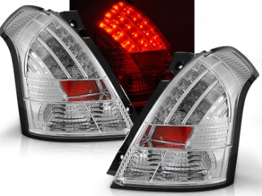 LED stražnja svjetla (chrome) / Suzuki Swift (2005-2010), LDSI01