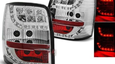 LED stražnja svjetla (chrome) / Volkswagen Passat B5 3BG (2000-2004), LDVW81
