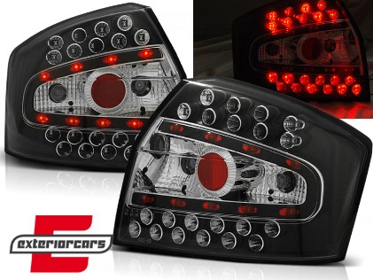 LED stražnja svjetla (crna) / Audi A4 B6 (2000-2004) limuzina, LDAU32