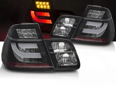 LED stražnja svjetla (crna) / / BMW serije 3 E46 limuzina (09.2001-2005), LDBMO2