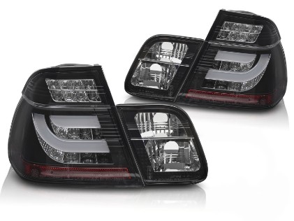 LED stražnja svjetla (crna) / BMW serije 3 E46 limuzina (1998-08.2001), LDBMN7