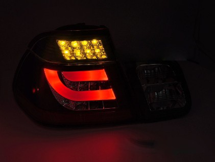 LED stražnja svjetla (crna) / BMW serije 3 E46 limuzina (1998-08.2001), LDBMN7