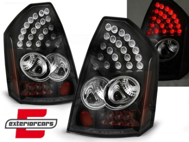 LED stražnja svjetla (crna) / Chrysler 300C limuzina (2005-2007), LDCH03