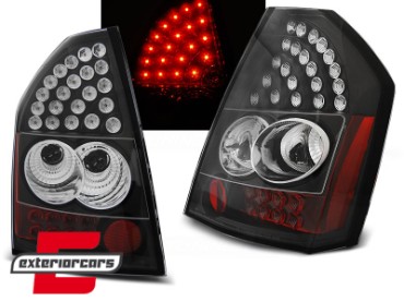LED stražnja svjetla (crna) / Chrysler 300C limuzina (2008-2010), LDCH12