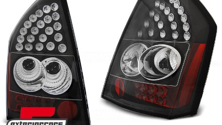 LED stražnja svjetla (crna) / Chrysler 300C limuzina (2008-2010), LDCH12