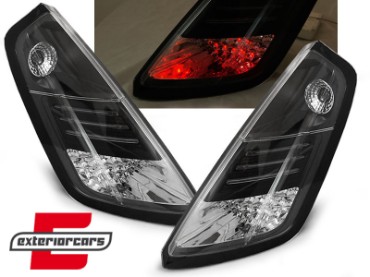 LED stražnja svjetla (crna) / Fiat Grande Punto (09.2005-2009), LDFI03