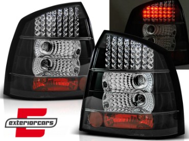 LED stražnja svjetla (crna) / Opel Astra G (1997-2004) hatchback 3V 5V, LDOP07