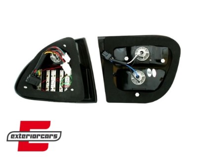 LED stražnja svjetla (crna) / Seat Leon (1999-2004), LDSE02