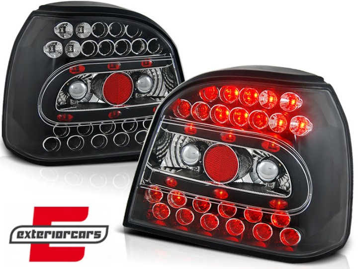 LED stražnja svjetla (crna) / Volkswagen Golf 3 (09.1991-08.1997), LDVW14