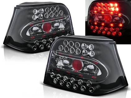 LED stražnja svjetla (crna) / Volkswagen Golf 4 (09.1997-09.2003), LDVW09