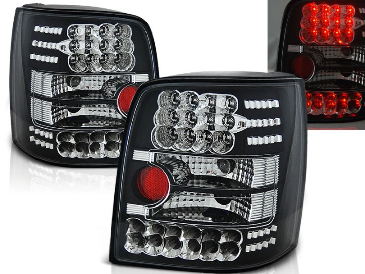 LED stražnja svjetla (crna) / Volkswagen Passat B5 3B (11.1996-08.2000), LDVW16