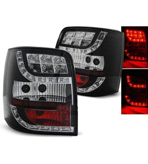 LED stražnja svjetla (crna) / Volkswagen Passat B5 3BG (2000-2004), LDVW82