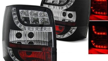 LED stražnja svjetla (crna) / Volkswagen Passat B5 3BG (2000-2004), LDVW82