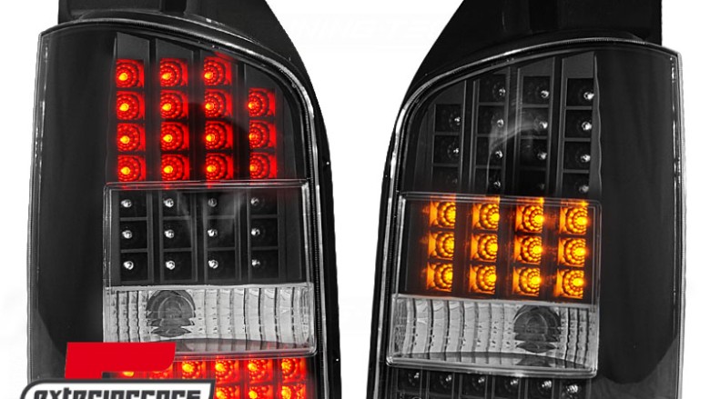 LED stražnja svjetla (crna) / Volkswagen T5 (04.2003-08.2009), LDVW42