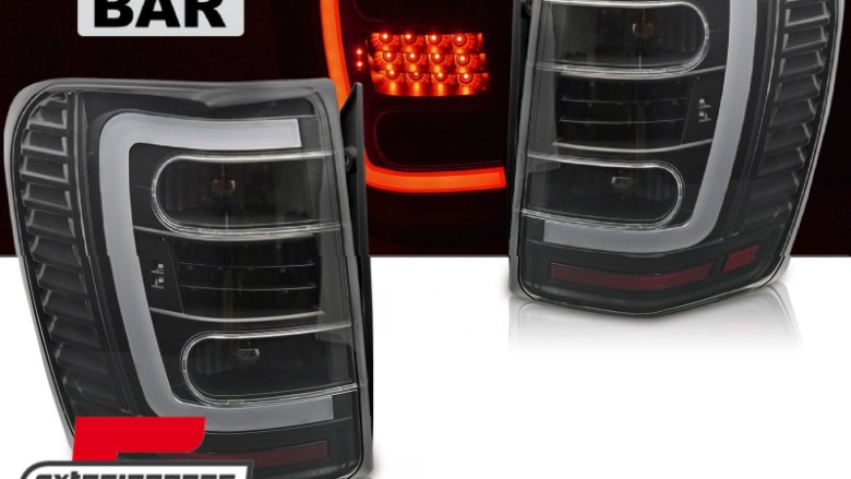 LED stražnja svjetla (crna/kristal) / Jeep Grand Cherokee (1999-05.2005), LDCH38