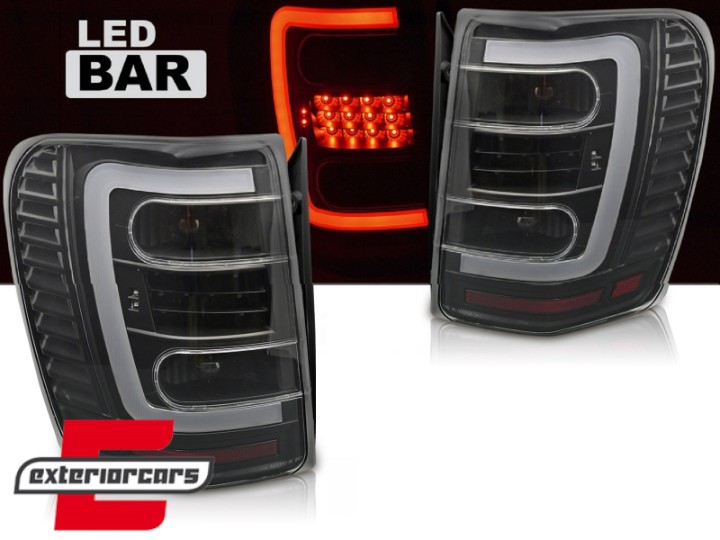 LED stražnja svjetla (crna/kristal) / Jeep Grand Cherokee (1999-05.2005), LDCH38