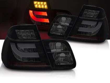 LED stražnja svjetla (crna/smoke) / BMW serije 3 E46 limuzina (09.2001-2005), LDBMO3