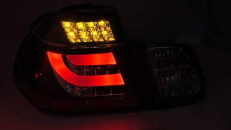 LED stražnja svjetla (crna/smoke) / BMW serije 3 E46 limuzina (09.2001-2005), LDBMO3