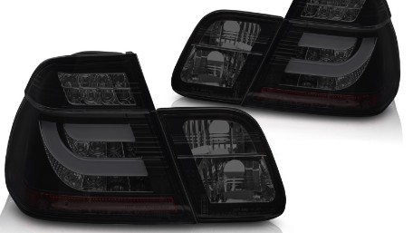 LED stražnja svjetla (crna/smoke) / BMW serije 3 E46 limuzina (1998-08.2001), LDBMN8