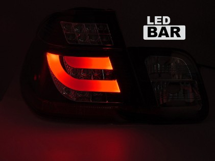 LED stražnja svjetla (crna/smoke) / BMW serije 3 E46 limuzina (1998-08.2001), LDBMN8