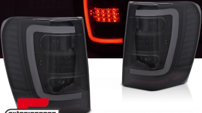 LED stražnja svjetla (crna/smoke) / Jeep Grand Cherokee (1999-05.2005), LDCH39