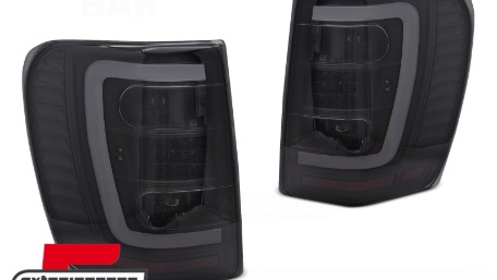LED stražnja svjetla (crna/smoke) / Jeep Grand Cherokee (1999-05.2005), LDCH39