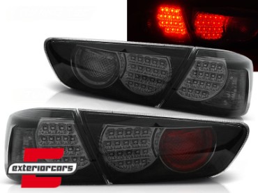 LED stražnja svjetla (crna/smoke) / Mitsubishi Lancer 8 limuzina (2007-2011), LDMI07