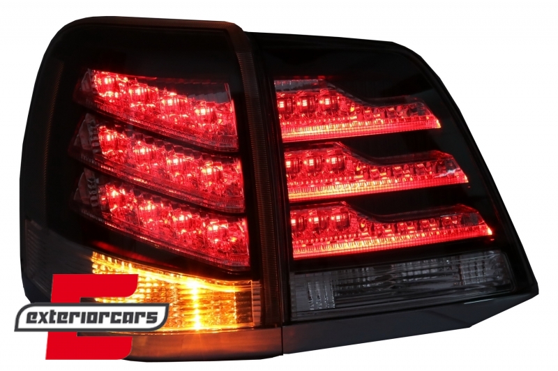 LED stražnja svjetla (crvena/bijela) / Toyota Land Cruiser FJ200 J200 (2008-2011), TLTOLC08FLEDB