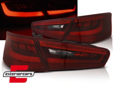 LED stražnja svjetla (crvena/kristal) / Audi A3 8V Hatchback (2012-2016) 3 vrata, LDAUF6