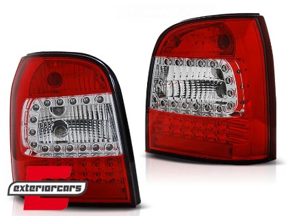 LED stražnja svjetla (crvena/kristal) / Audi A4 B5 (1994-2001) karavan, LDAU93