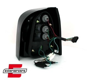 LED stražnja svjetla (crvena/kristal) / Audi A4 B5 (1994-2001) karavan, LDAU93