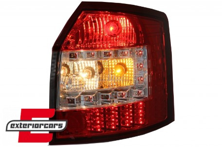 LED stražnja svjetla (crvena/kristal) / Audi A4 B6 (2000-2004) karavan, LDAU34