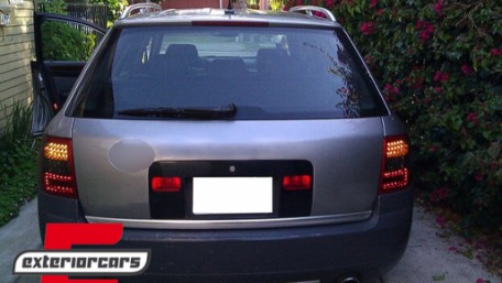 LED stražnja svjetla (crvena/kristal) / Audi A6 4B C5 karavan (1997-2004), LDAU04
