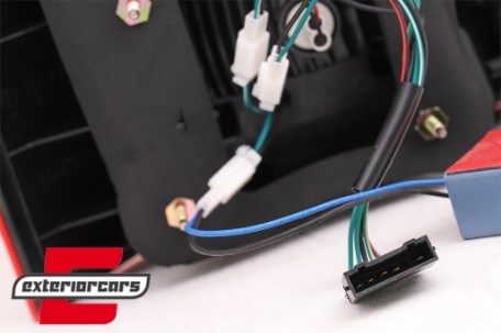 LED stražnja svjetla (crvena/kristal) / Audi A6 4B C5 karavan (1997-2004), LDAU51