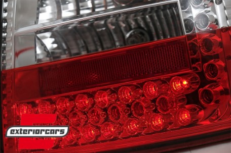 LED stražnja svjetla (crvena/kristal) / Audi A6 4B C5 karavan (1997-2004), LDAU51