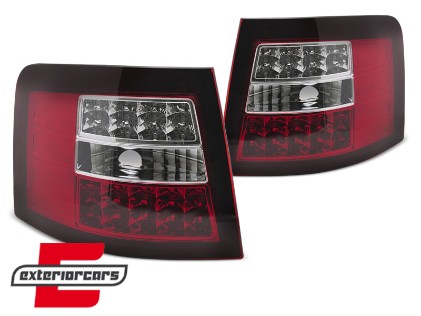 LED stražnja svjetla (crvena/kristal) / Audi A6 4B C5 karavan (1997-2004), LDAUI9
