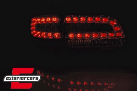 LED stražnja svjetla (crvena/kristal) / Audi A6 C6 4F karavan (2005-2008), LDAUD8