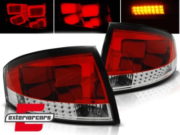 LED stražnja svjetla (crvena/kristal) / Audi TT 8N (1999-2006), LDAU48