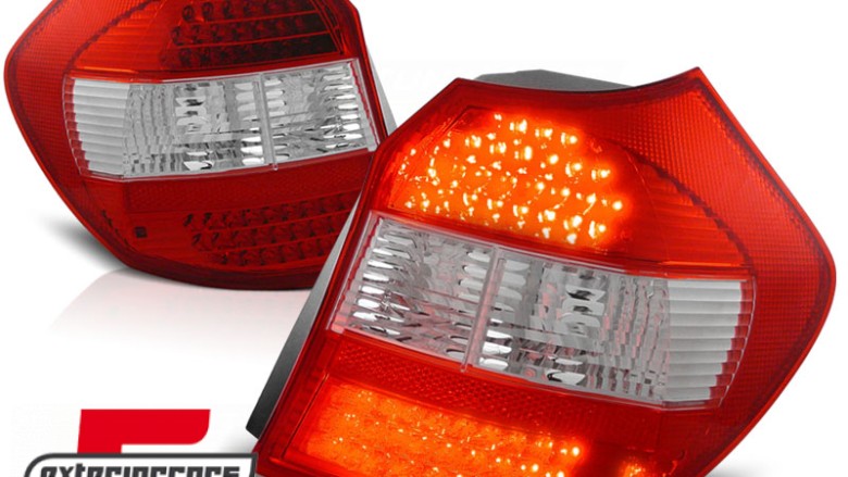 LED stražnja svjetla (crvena/kristal) / BMW serije 1 E81 E87 (2004-08.2007), LDBM20