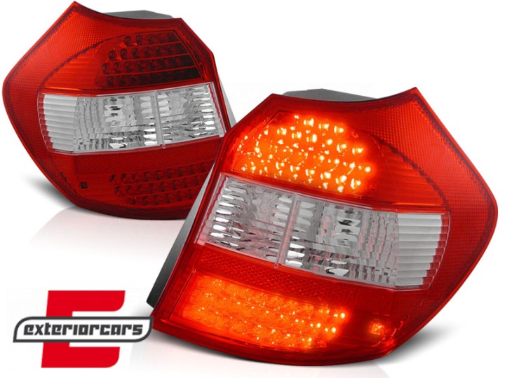 LED stražnja svjetla (crvena/kristal) / BMW serije 1 E81 E87 (2004-08.2007), LDBM20