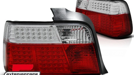 LED stražnja svjetla (crvena/kristal) / BMW serije 3 E36 limuzina (1990-1999), LDBM38