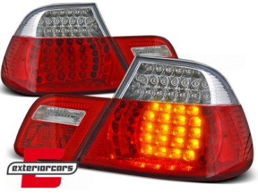 LED stražnja svjetla (crvena/kristal) / BMW serije 3 E46 Coupe (1998-03.2003), LDBM08