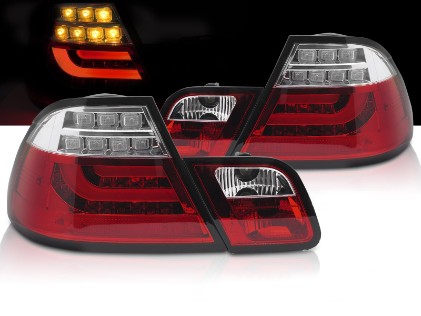LED stražnja svjetla (crvena/kristal) / BMW serije 3 E46 Coupe (1998-03.2003), LDBMP5
