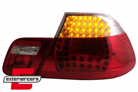 LED stražnja svjetla (crvena/kristal) / BMW serije 3 E46 Coupe (1999-03.2003), LDBM69