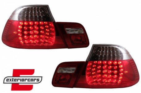 LED stražnja svjetla (crvena/kristal) / BMW serije 3 E46 Coupe (1999-03.2003), LDBM69