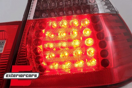 LED stražnja svjetla (crvena/kristal) / BMW serije 3 E46 limuzina (09.2001-2005), LDBM78