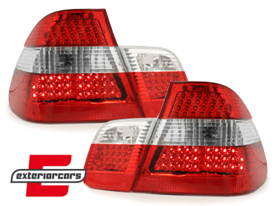 LED stražnja svjetla (crvena/kristal) / BMW serije 3 E46 limuzina (1998-08.2001), LDBM40