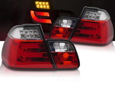 LED stražnja svjetla (crvena/kristal) / BMW serije 3 E46 limuzina (1998-08.2001), LDBMN9