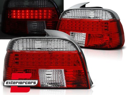 LED stražnja svjetla (crvena/kristal) / BMW serije 5 E39 limuzina (1995-08.2000), LDBM01