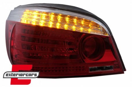 LED stražnja svjetla (crvena/kristal) / BMW serije 5 E60 (2003-03.2007) limuzina, LDBM62